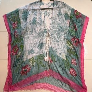 Pink & Blue Coverup size Onesize